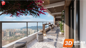 Balcony Skp Files